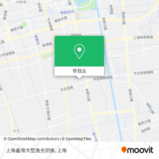 上海鑫海大型激光切换地图