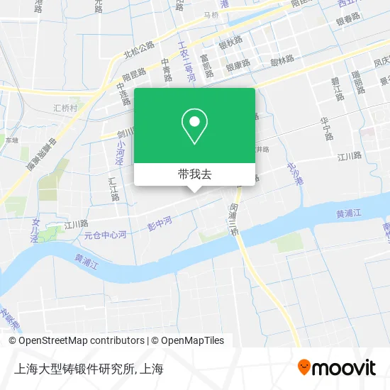 上海大型铸锻件研究所地图