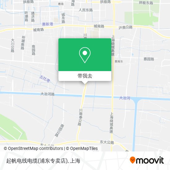 起帆电线电缆(浦东专卖店)地图