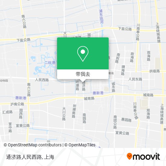 通济路人民西路地图