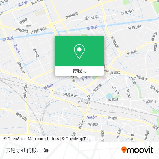 云翔寺-山门殿地图