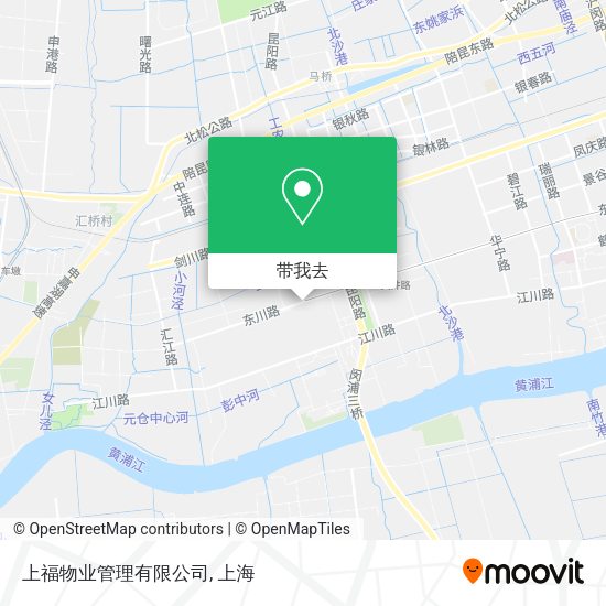 上福物业管理有限公司地图