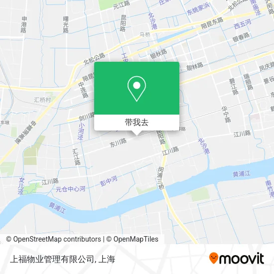 上福物业管理有限公司地图