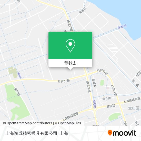 上海陶成精密模具有限公司地图