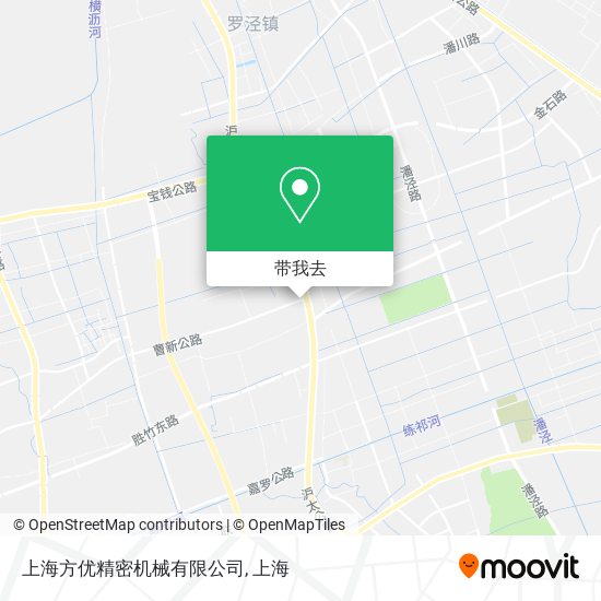 上海方优精密机械有限公司地图