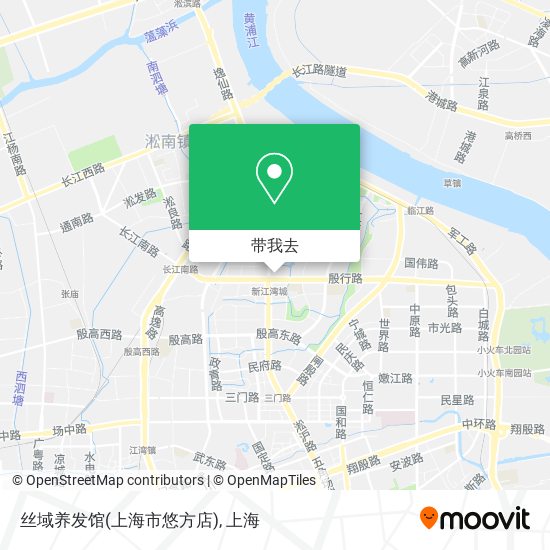 丝域养发馆(上海市悠方店)地图