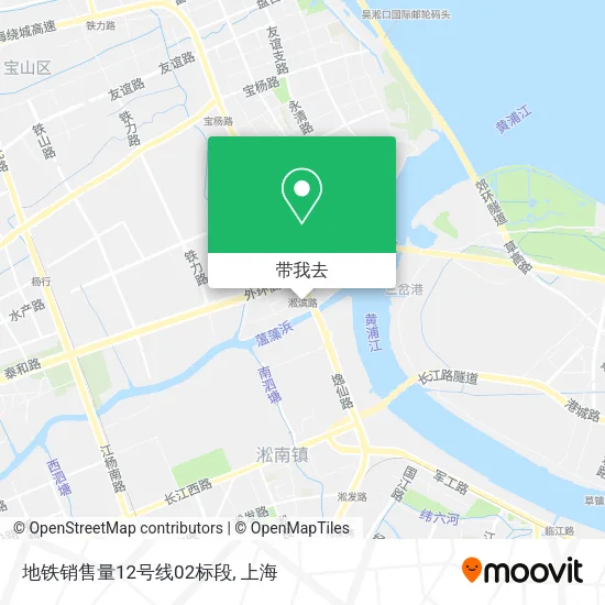 地铁销售量12号线02标段地图