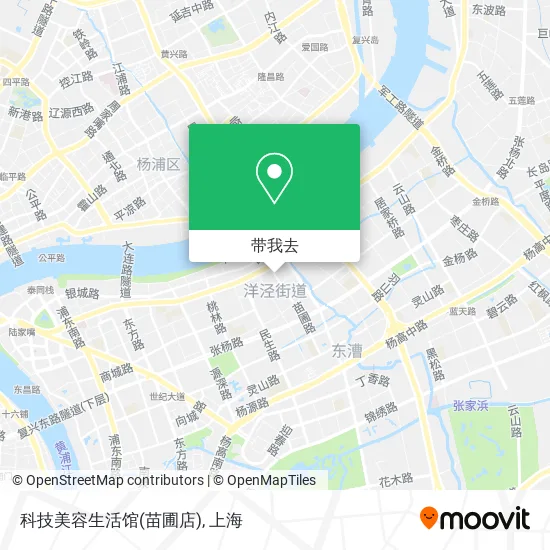 科技美容生活馆(苗圃店)地图