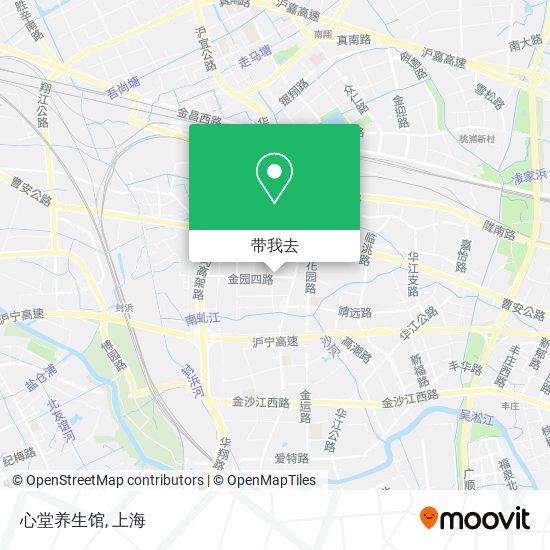 心堂养生馆地图
