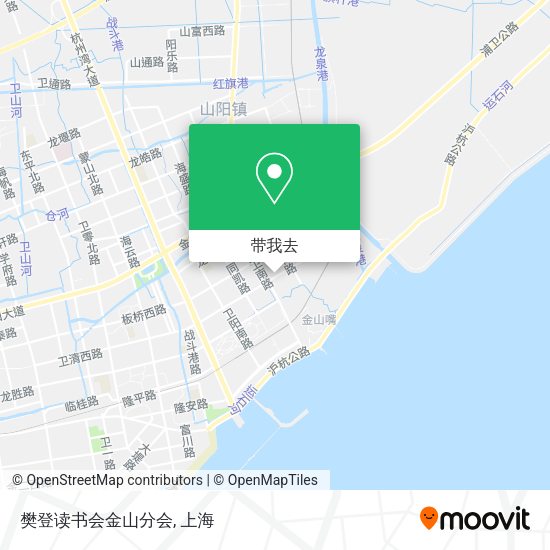樊登读书会金山分会地图