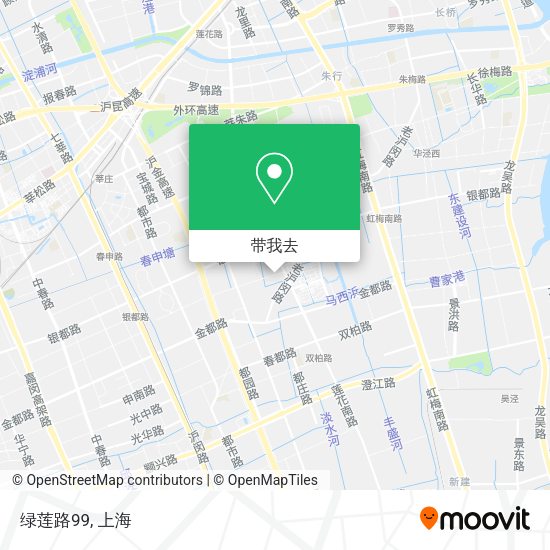 绿莲路99地图