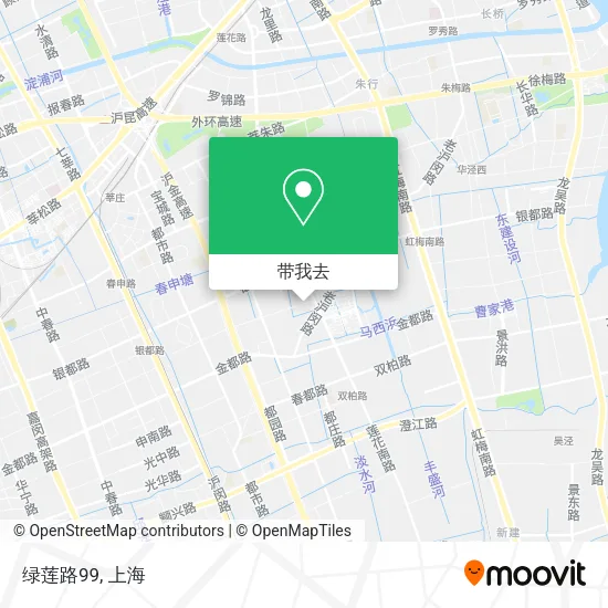 绿莲路99地图