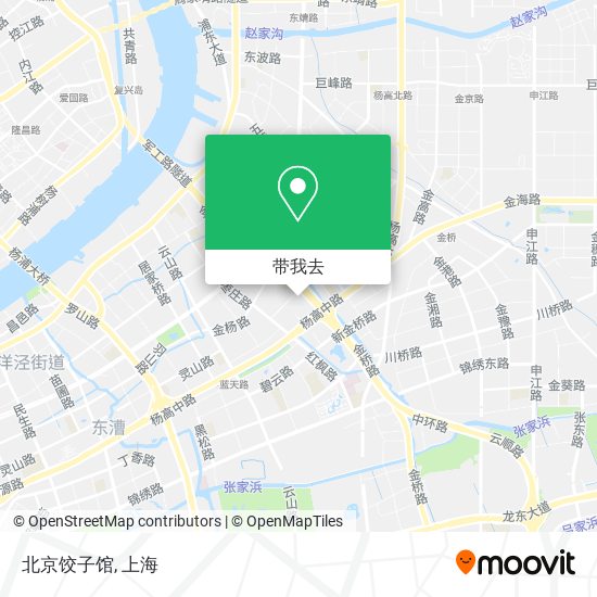 北京饺子馆地图