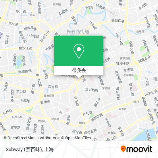 Subway (赛百味)地图