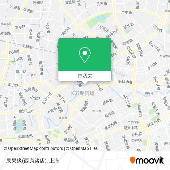 果果缘(西康路店)地图