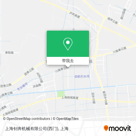 上海钊奔机械有限公司(西门)地图