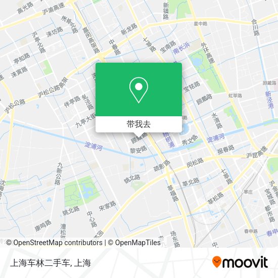 上海车林二手车地图