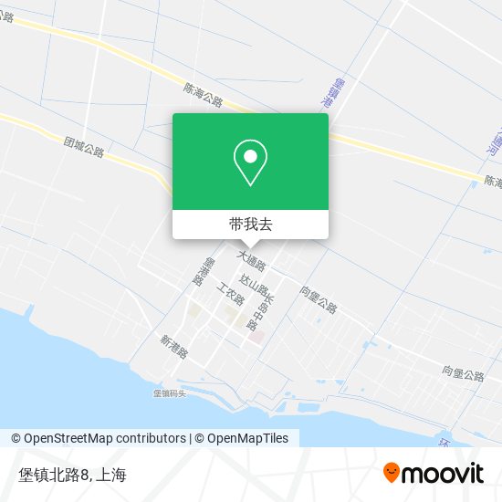 堡镇北路8地图