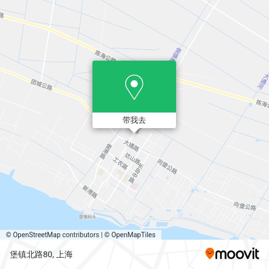 堡镇北路80地图