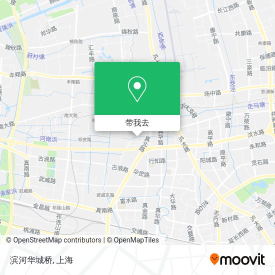 滨河华城桥地图