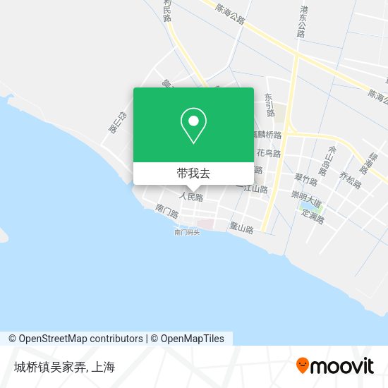 城桥镇吴家弄地图