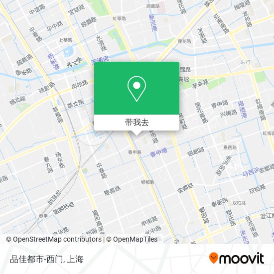 品佳都市-西门地图