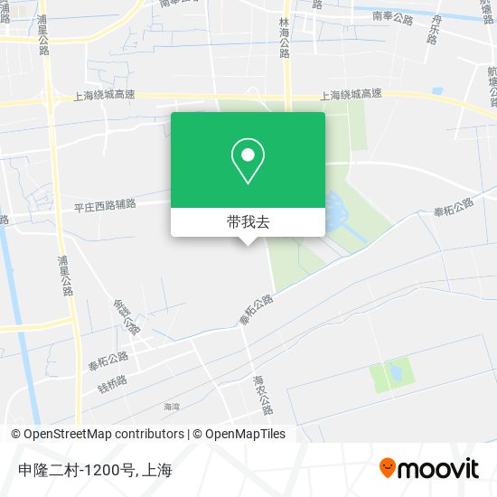申隆二村-1200号地图