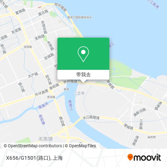 X656/G1501(路口)地图