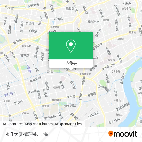永升大厦-管理处地图