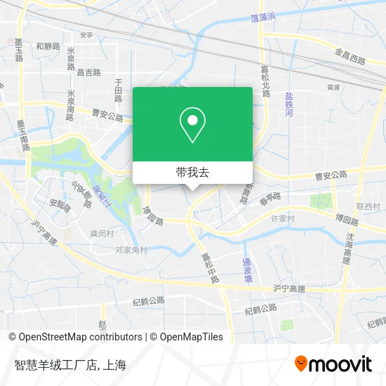 智慧羊绒工厂店地图
