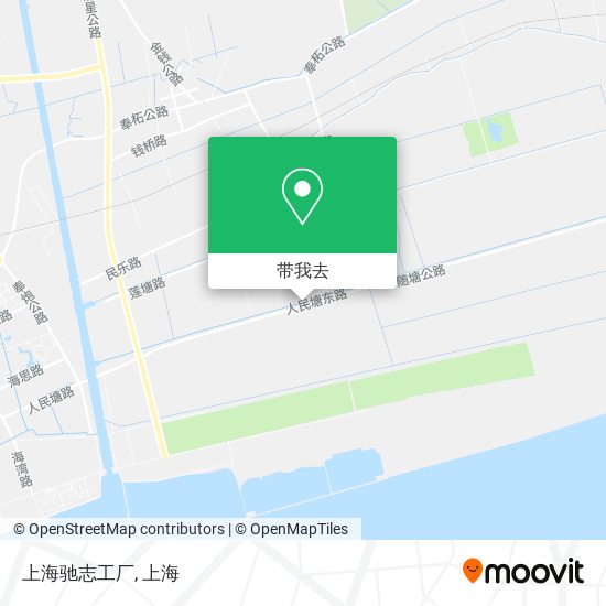 上海驰志工厂地图