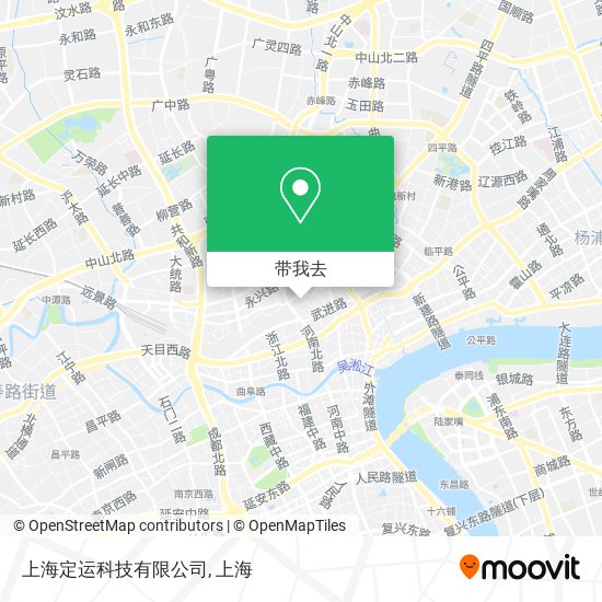 上海定运科技有限公司地图