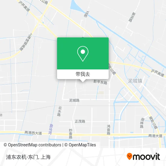 浦东农机-东门地图