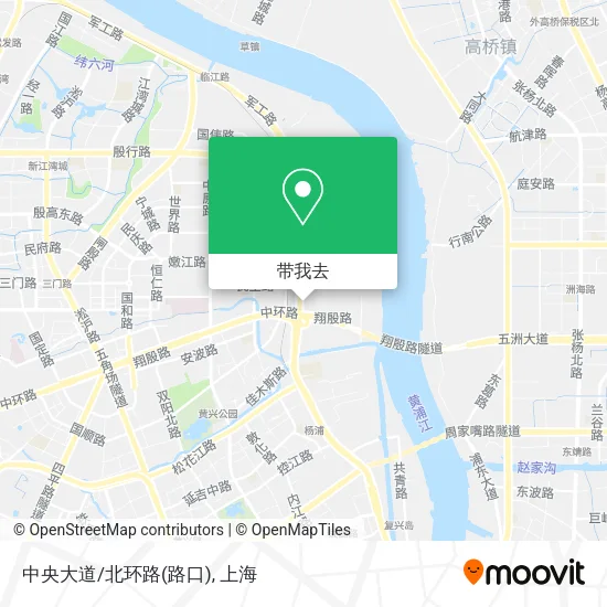 中央大道/北环路(路口)地图