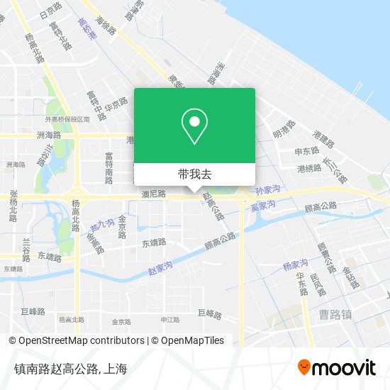 镇南路赵高公路地图