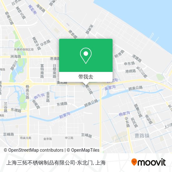 上海三拓不锈钢制品有限公司-东北门地图
