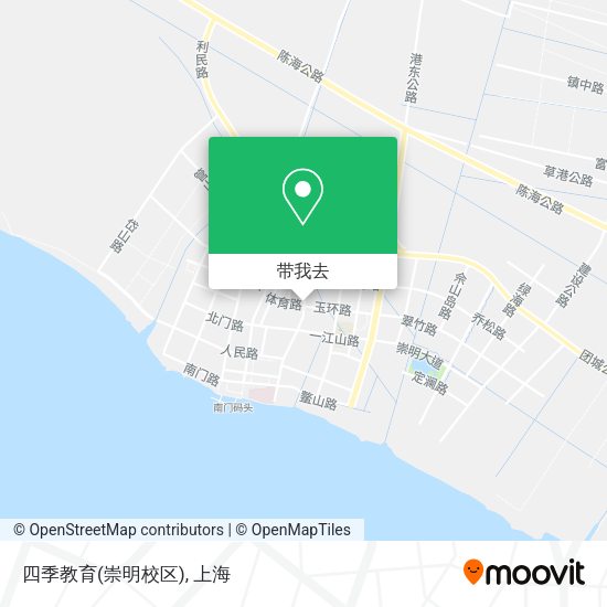 四季教育(崇明校区)地图