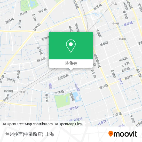 兰州拉面(申港路店)地图