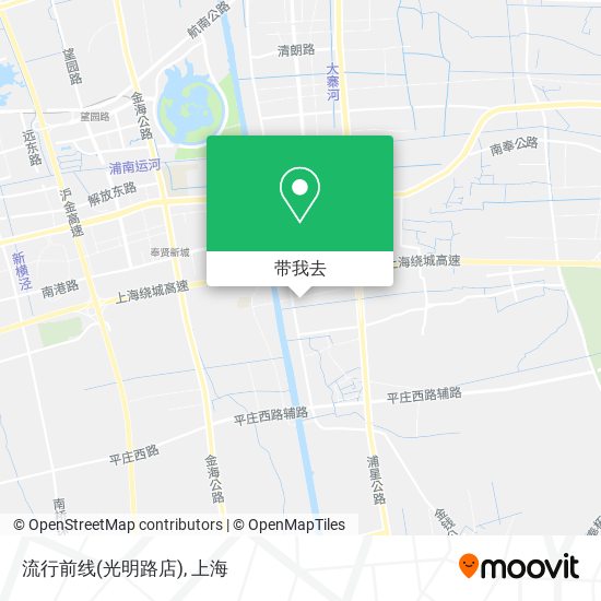 流行前线(光明路店)地图