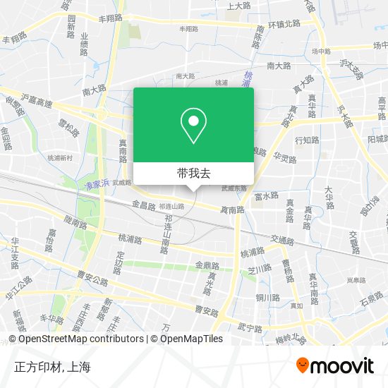 正方印材地图