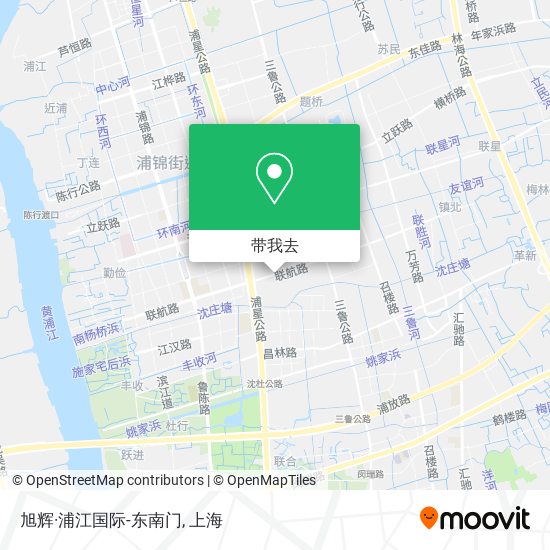 旭辉·浦江国际-东南门地图