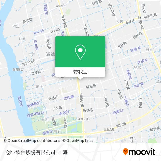 创业软件股份有限公司地图