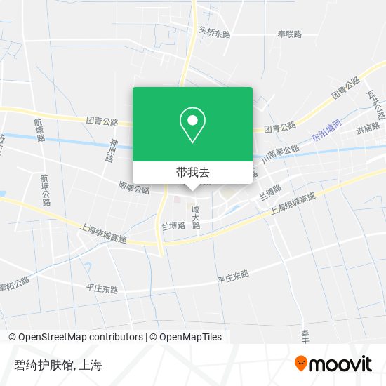 碧绮护肤馆地图