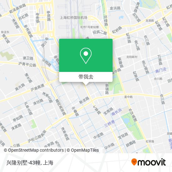 兴隆别墅-43幢地图