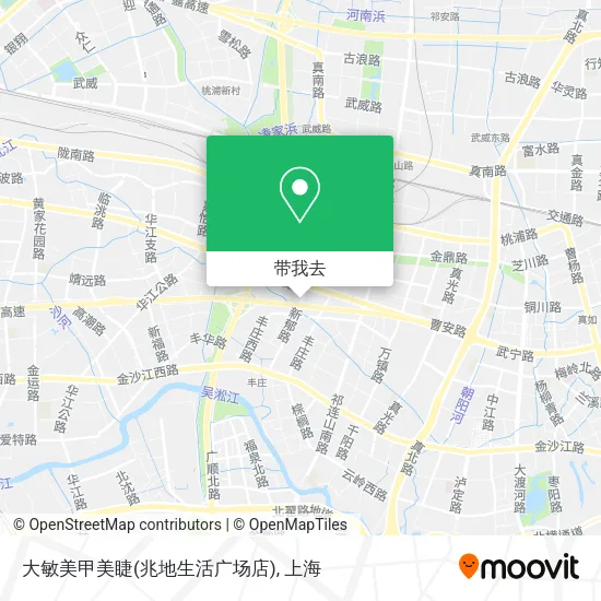大敏美甲美睫(兆地生活广场店)地图
