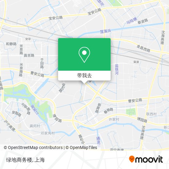 绿地商务楼地图