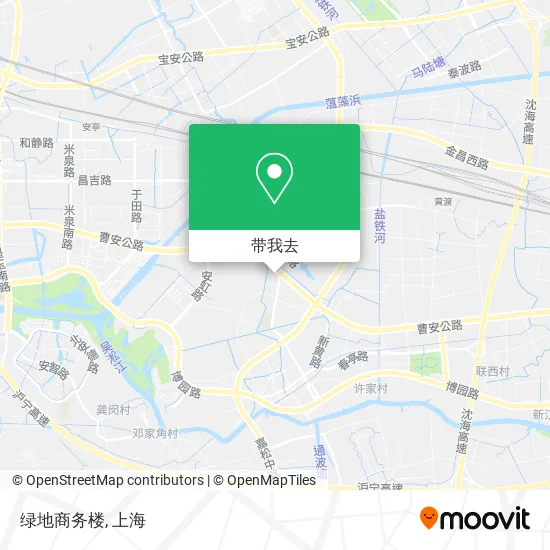 绿地商务楼地图