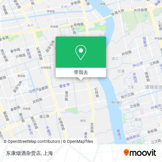 东康烟酒杂货店地图