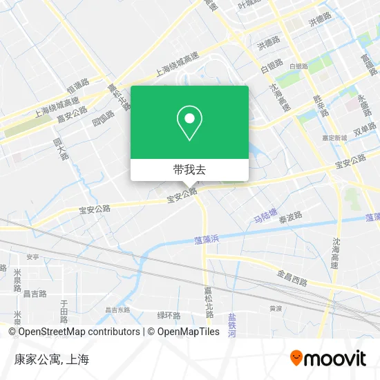 康家公寓地图