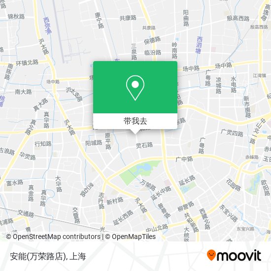 安能(万荣路店)地图